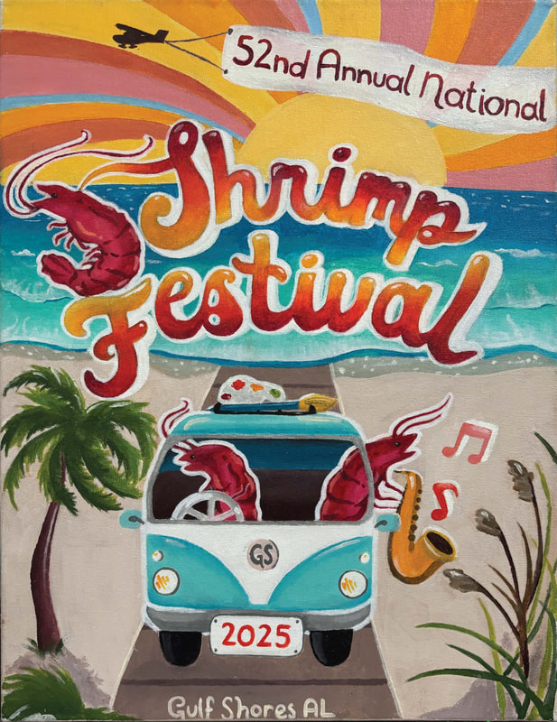 Shrimp Festival 2025 Poster